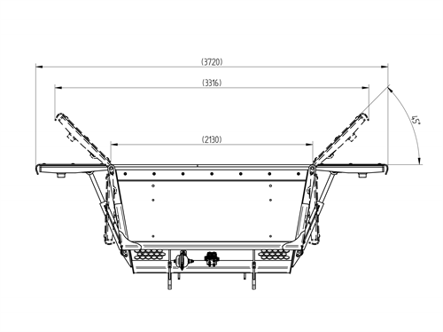 Big BM Multi purpose bucket#1,7m3 2200mm